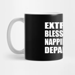 Extremely blessed in the napping skills department Mug